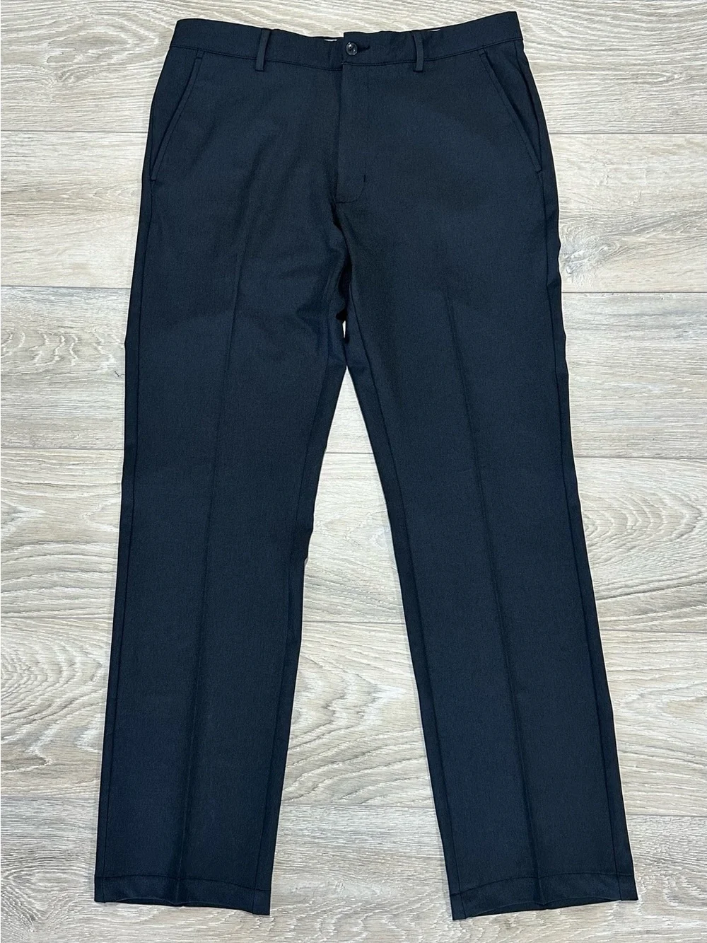 Greg Norman Black Performance Golf Pants Men’s 34x32 Stretch Flat Front